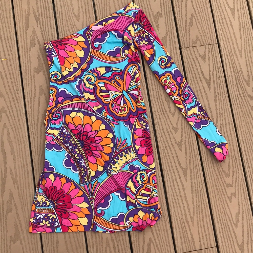 Lilly Pulitzer Whitaker One Shoulder Dress